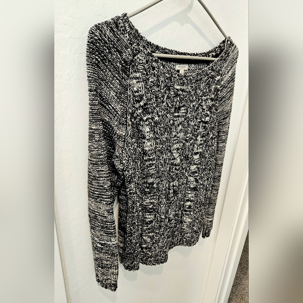 Black and White Sweater